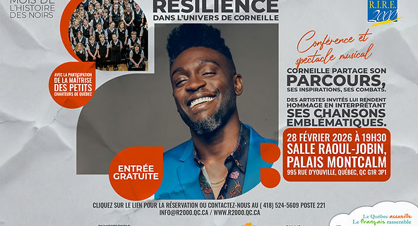 le　5　eme　Anniversaire　L’Histoire　de　2000 Activités Mois de l'histoire des Noirs (MHN)